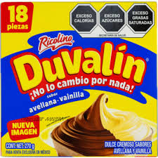 Ricolino Duvalin Avellana con Vainilla 18 Count