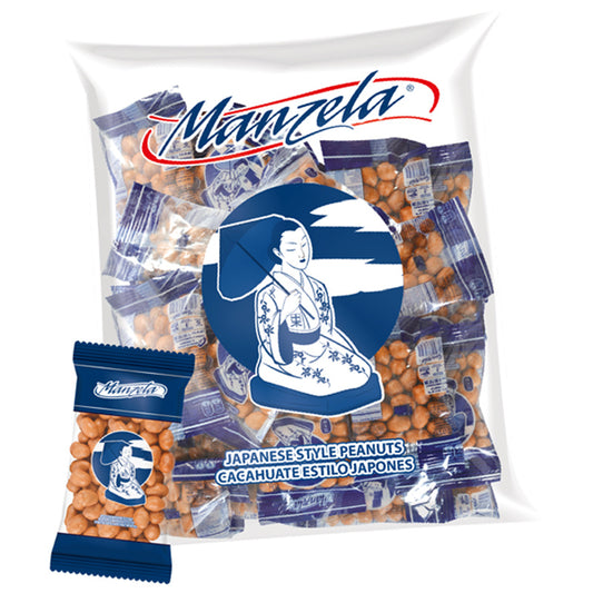 Manzela Cacahuate Japones Mini 50 Count