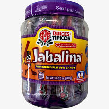 Dulces Tipicos Jabalina con Envoltorio 40 Count