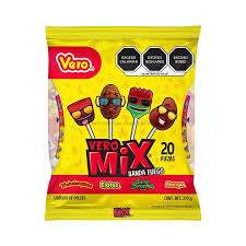 Vero Mix Paleta Banda de Fuego 20 Count