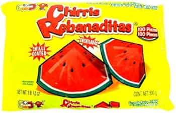 CP Candy Chirris Rebanaditas de Sandia 100 Count