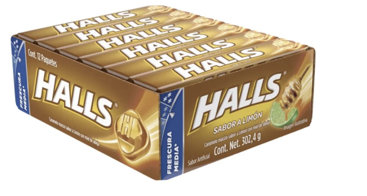 Mondeles Halls Caramelo 12 Count