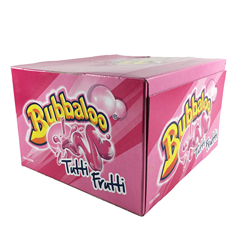 Adams Chicle Bubbaloo Tutti Frutti Bubble Gum 50 Count