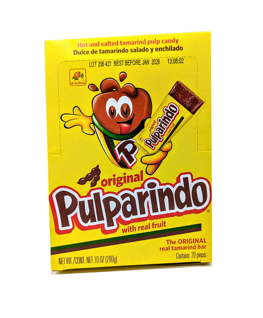 De La Rosa Pulparindo Amarillo 20 Count Clasico