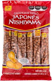 De La Rosa Cacahuate Japones Nishiyama 200 Gr.