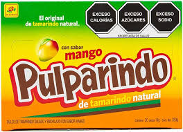 De La Rosa Pulparindo Mango 20 Count