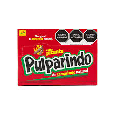 De La Rosa Pulparindo Rojo 20 Count