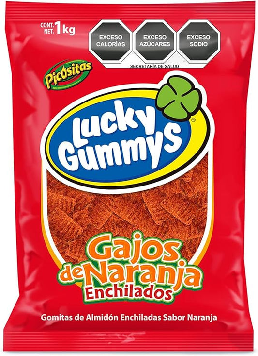 Lucky Gummys Gajo de Naranja 1.4 Kg.